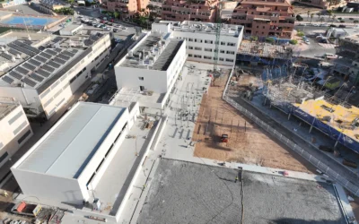 Seguimiento de obra con drones en Roquetas de Mar